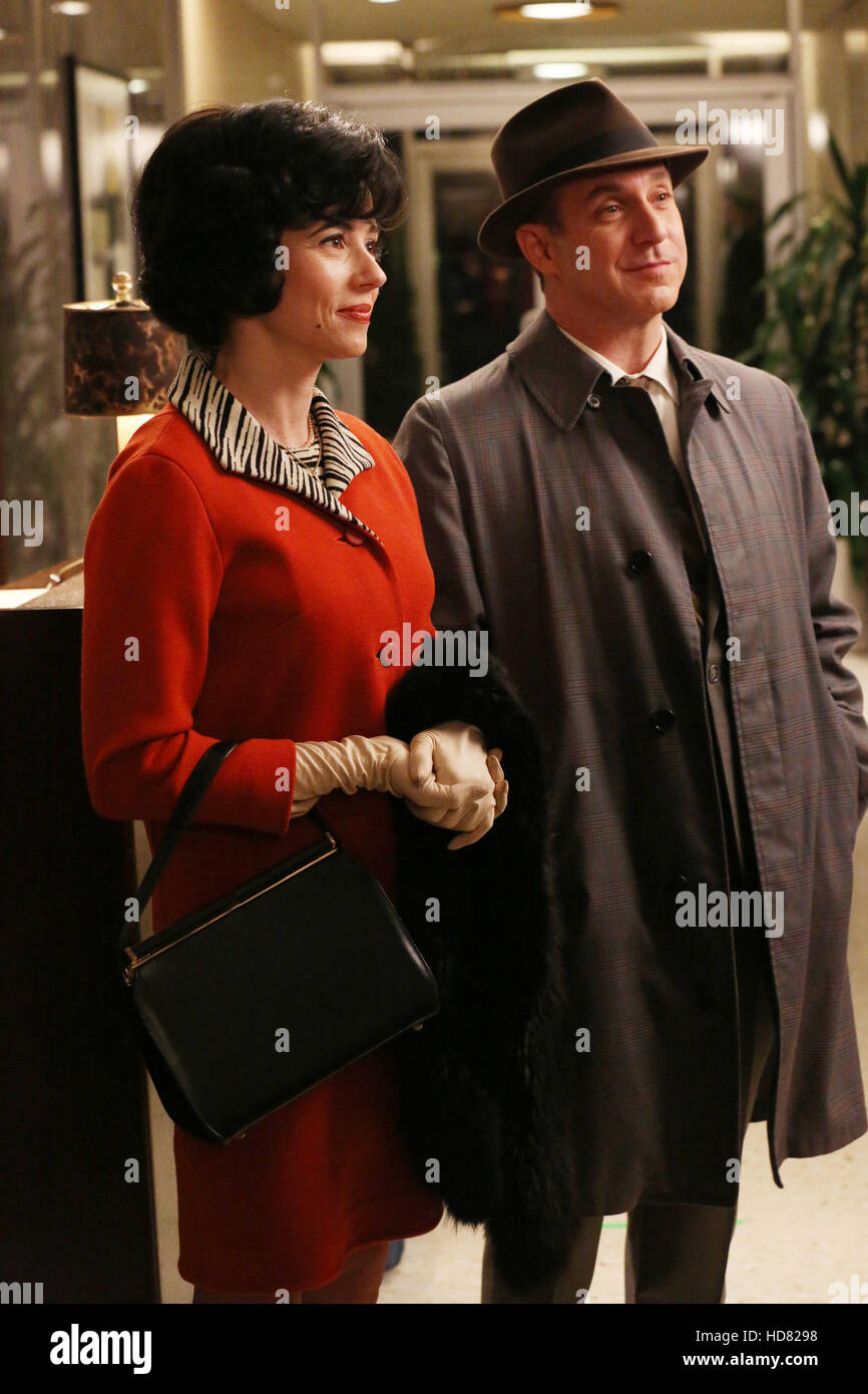 MAD MEN, (from left): Linda Cardellini, Brian Markinson, 'The Flood ...