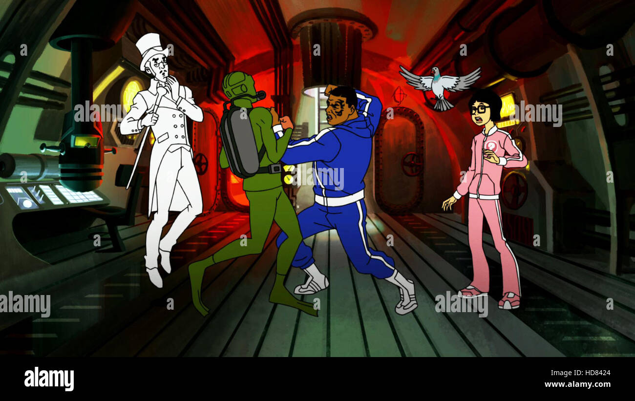 MIKE TYSON MYSTERIES, l-r: the 9th Marquess of Queensberry, Mike Tyson, Pig...