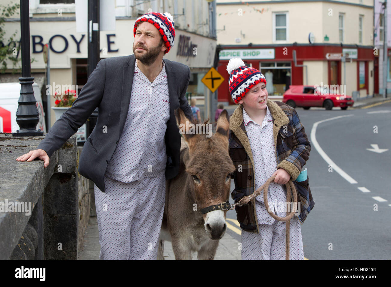 MOONE BOY, lr Chris O'Dowd, David Rawle, (Season 3, 2015). ph Patrick Redmond/©Hulu/courtesy