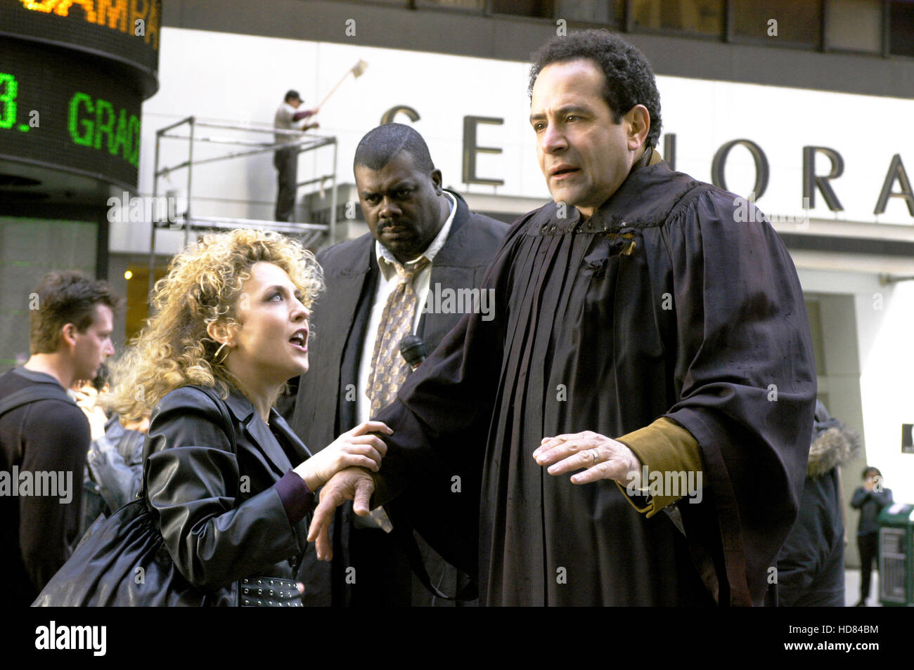 MONK, Bitty Schram, Tony Shalhoub (right), 'Mr. Monk Takes Manhattan ...