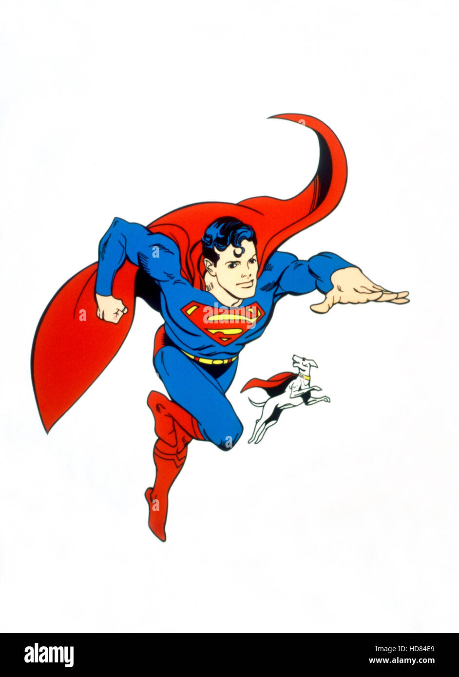 THE NEW ADVENTURES OF SUPERMAN, Superboy, Krypto, 1966-70. Stock Photo