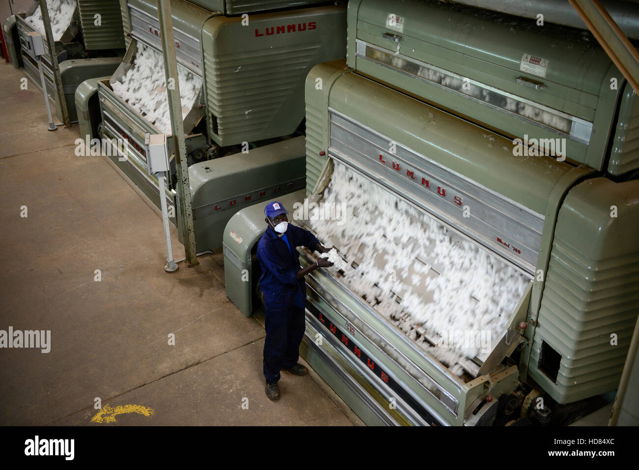 BURKINA FASO , Bobo Dioulasso, Société Burkinabè des Fibres Textiles