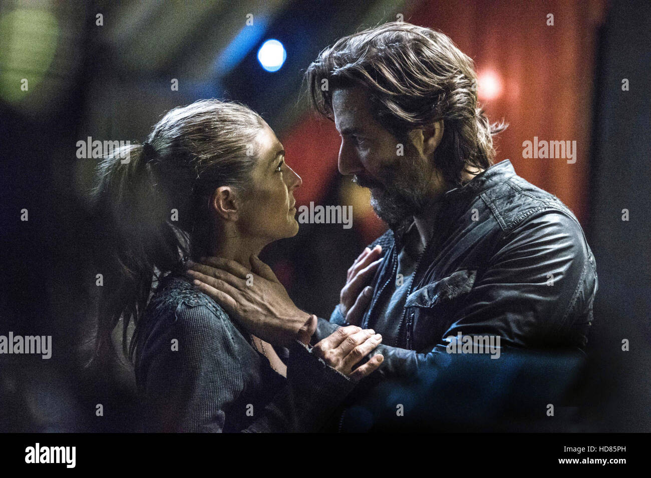 The 100 From Left Paige Turco Henry Ian Cusick Stealing Fire Season 3 Ep 309 Aired March 31 2016 Photo Cate Stock Photo Alamy