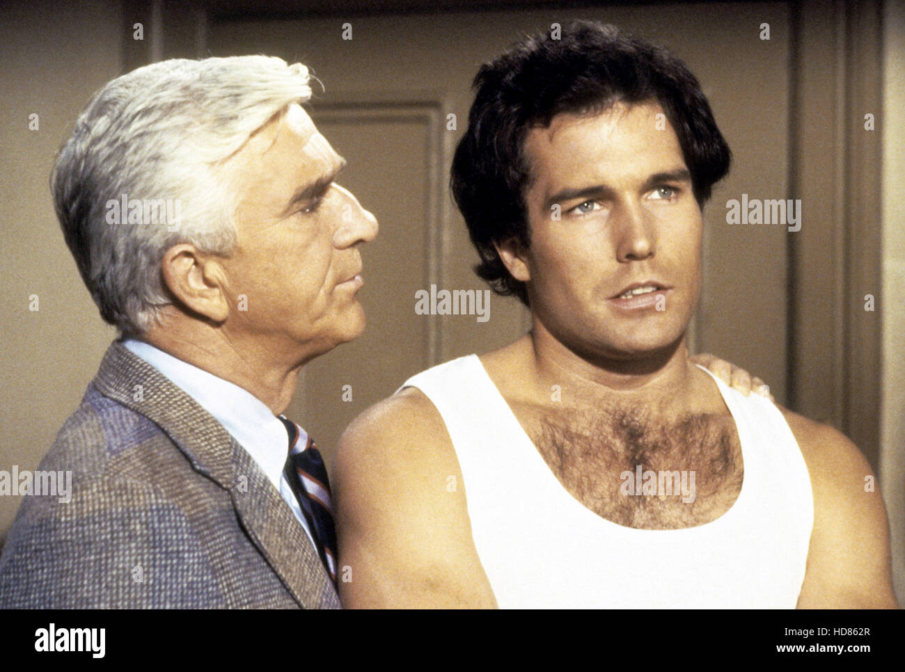 POLICE SQUAD, Leslie Nielsen, Patrick St. Esprit, 'Ring of Fear (A  Dangerous Assignment), (Season 1, ep. 2, aired March 11 Stock Photo - Alamy