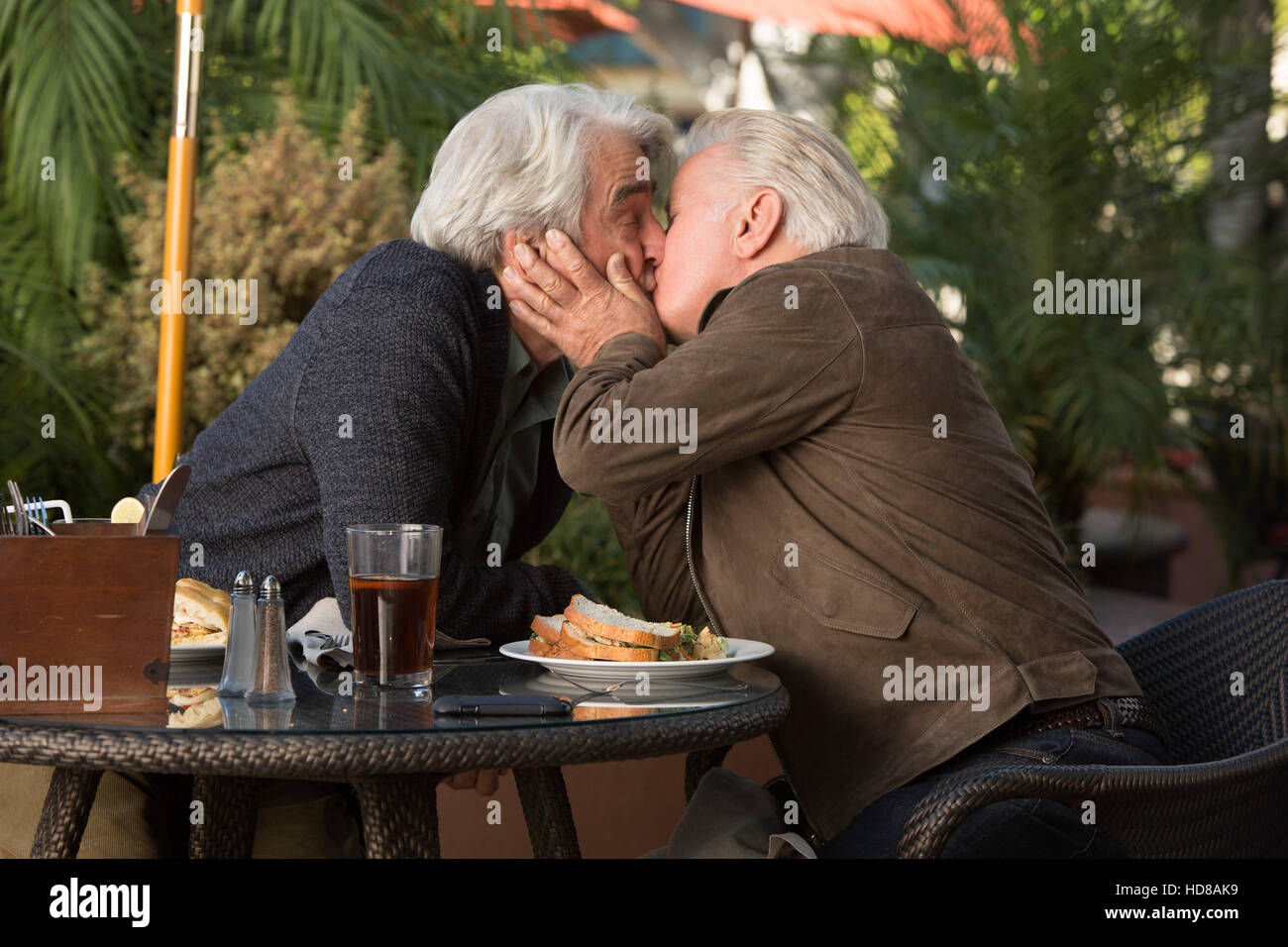 GRACE AND FRANKIE, (from left) Sam Waterston, Martin Sheen, 'The End