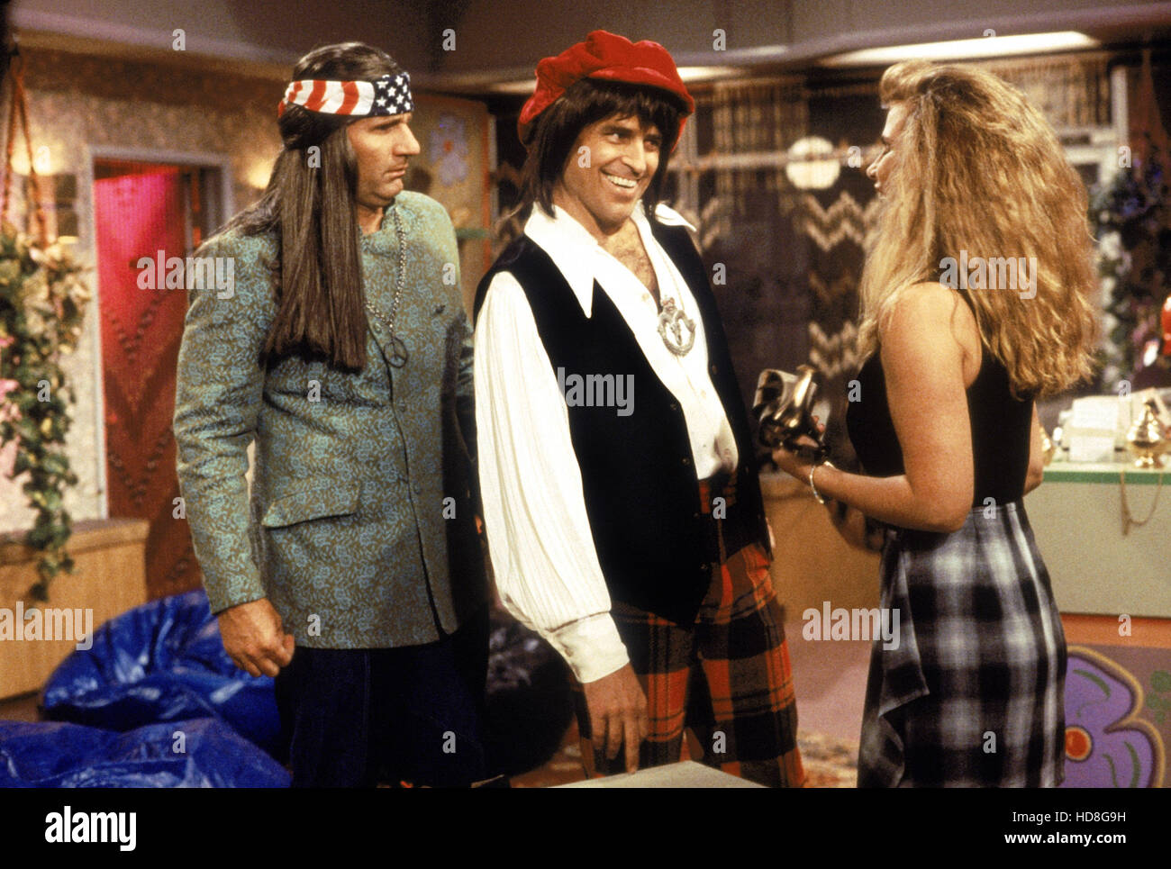 Married With Children Ed O Neill Ted Mcginley Tawny Kitaen Stock Photo Alamy