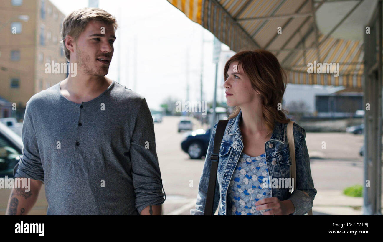 THE NEIGHBOR (aka I KILLED MY BFF), from left: Chris Zylka, Olivia