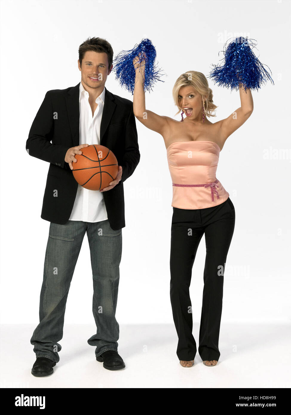 NEWLYWEDS NICK & JESSICA, Nick Lachey, Jessica Simpson, 200305. © MTV