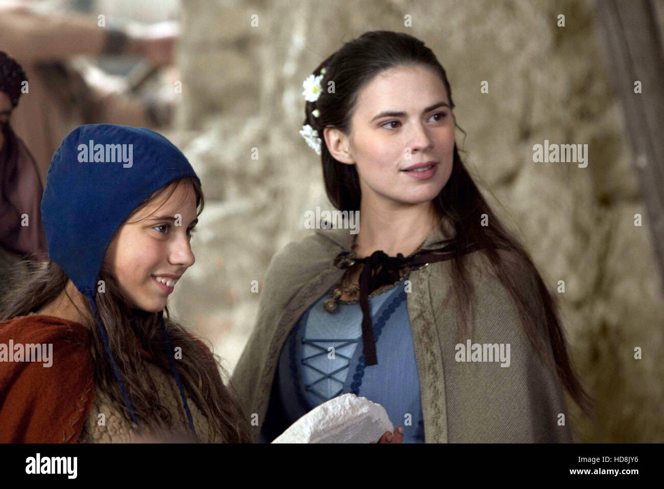 THE PILLARS OF THE EARTH, (from left) Skye Hayley Atwell, 'Anarchy', (Season 1, ep