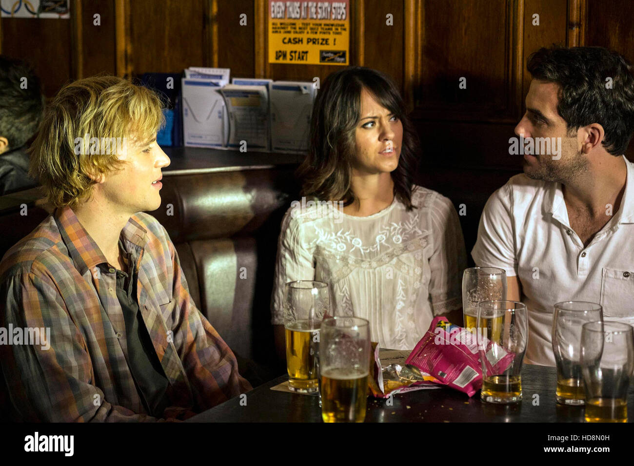 SCROTAL RECALL, (from left) Johnny Flynn, Susannah Fielding, Daniel Ings, 'Phoebe', (Season 1 SCROTAL RECALL, (from left) Johnny Flynn, Susannah Fielding, Daniel Ings, 'Phoebe', (Season 1