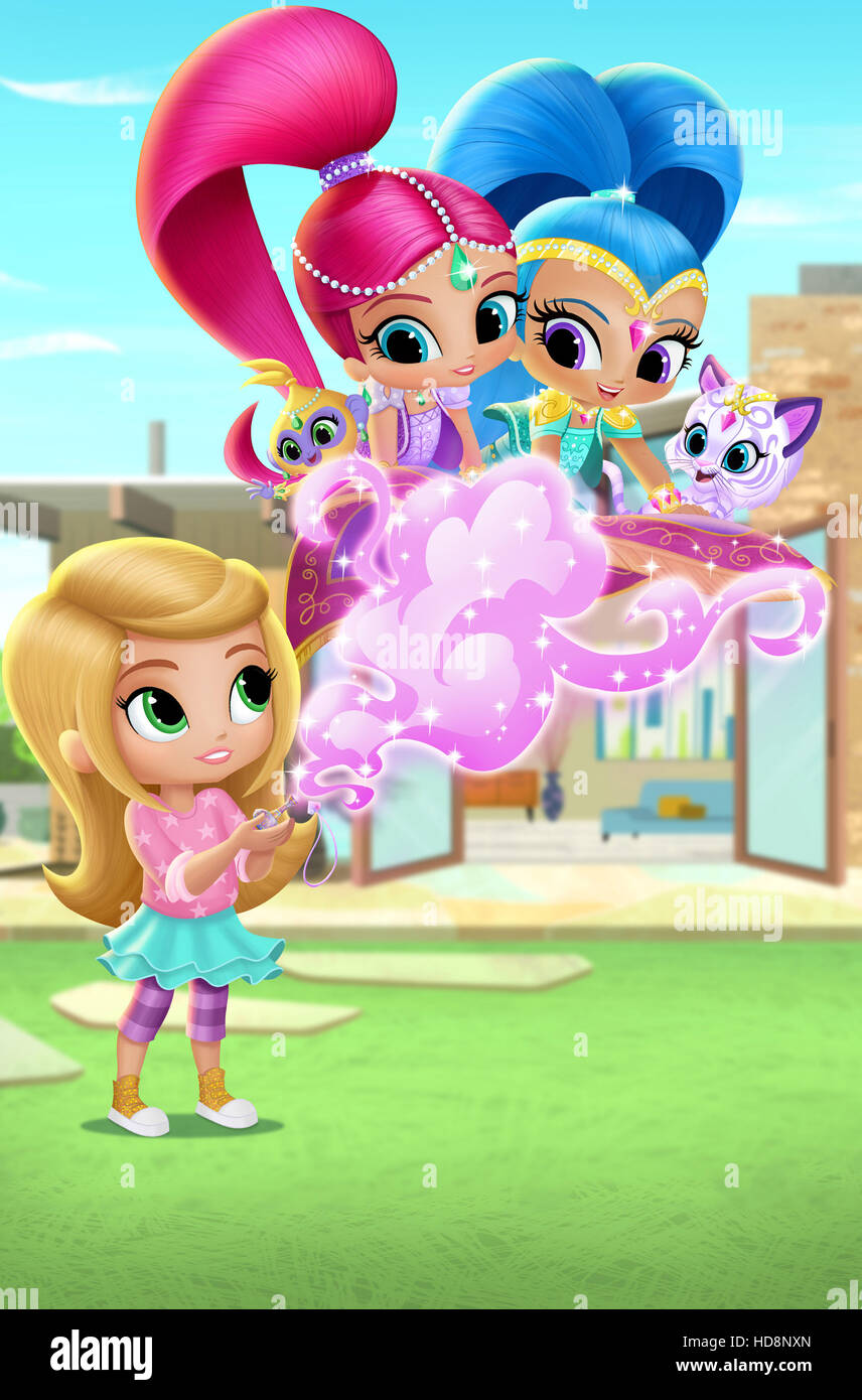 SHIMMER AND SHINE, l-r: Leah, Tala, Shimmer, Shine, Nahal in 'The ...