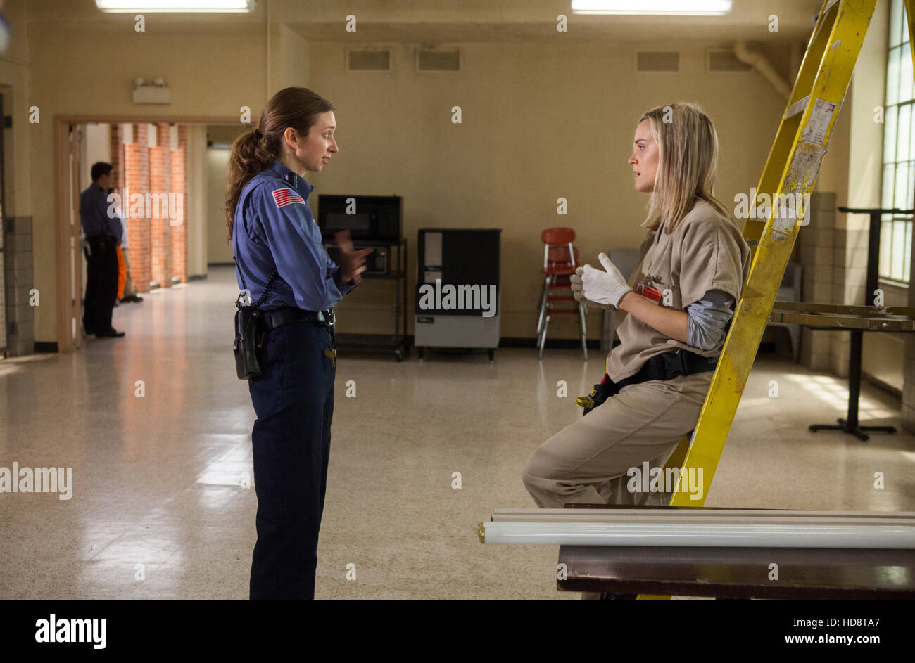 ORANGE IS THE NEW BLACK from Left Lauren Lapkus Taylor Schilling 