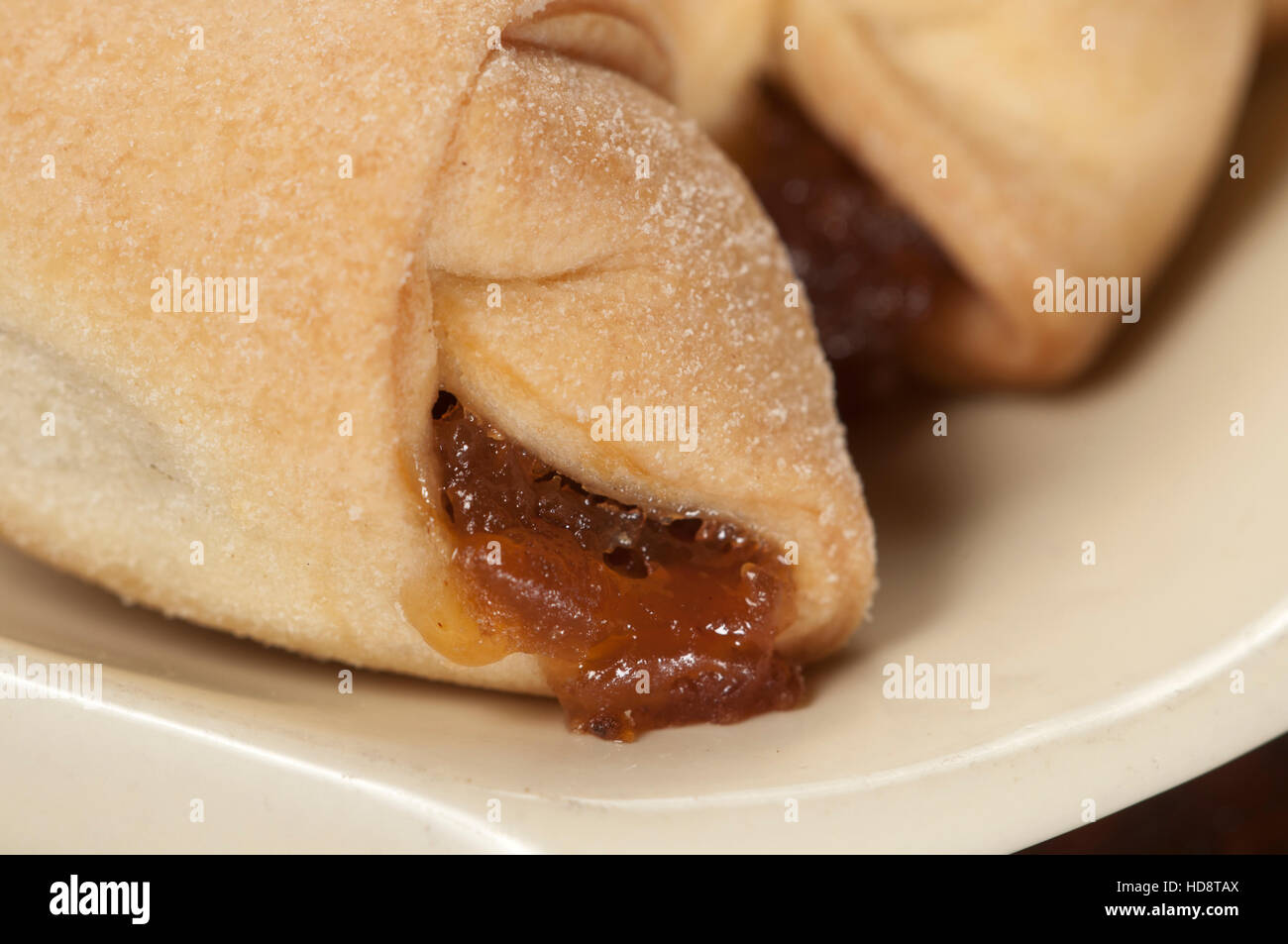 Turnover biscuit, close up shot, local focus Stock Photo Alamy