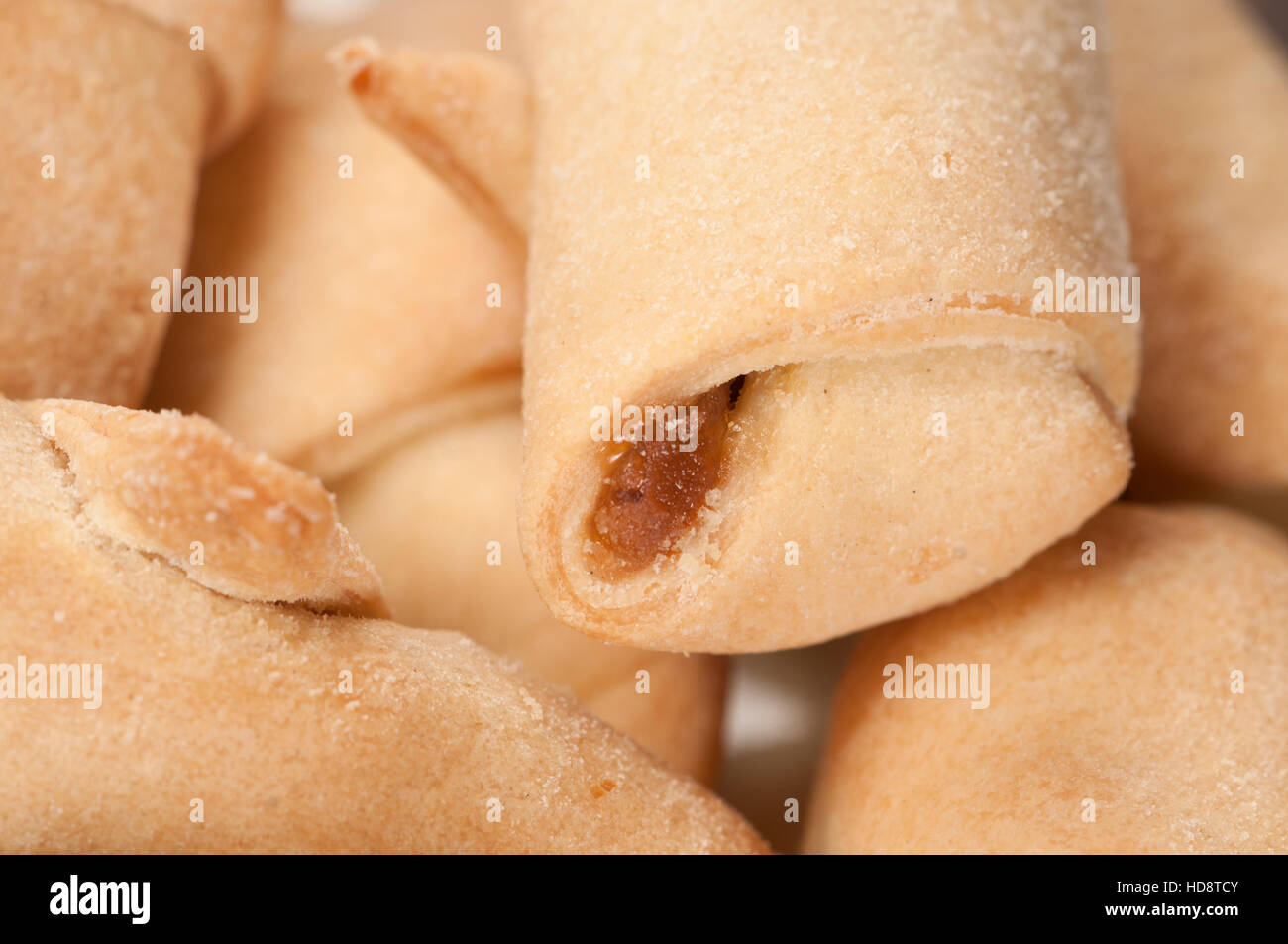 Turnover biscuit, close up shot, local focus Stock Photo Alamy