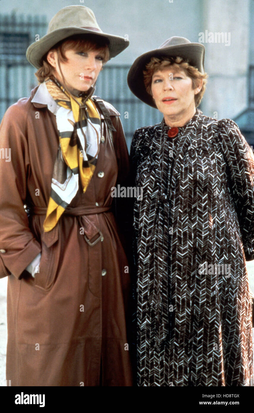 OUT ON A LIMB, Shirley MacLaine, Anne Jackson, 1987. © ABC / Courtesy Everett Collection Stock OUT ON A LIMB, Shirley MacLaine, Anne Jackson, 1987. © ABC / Courtesy Everett Collection Stock