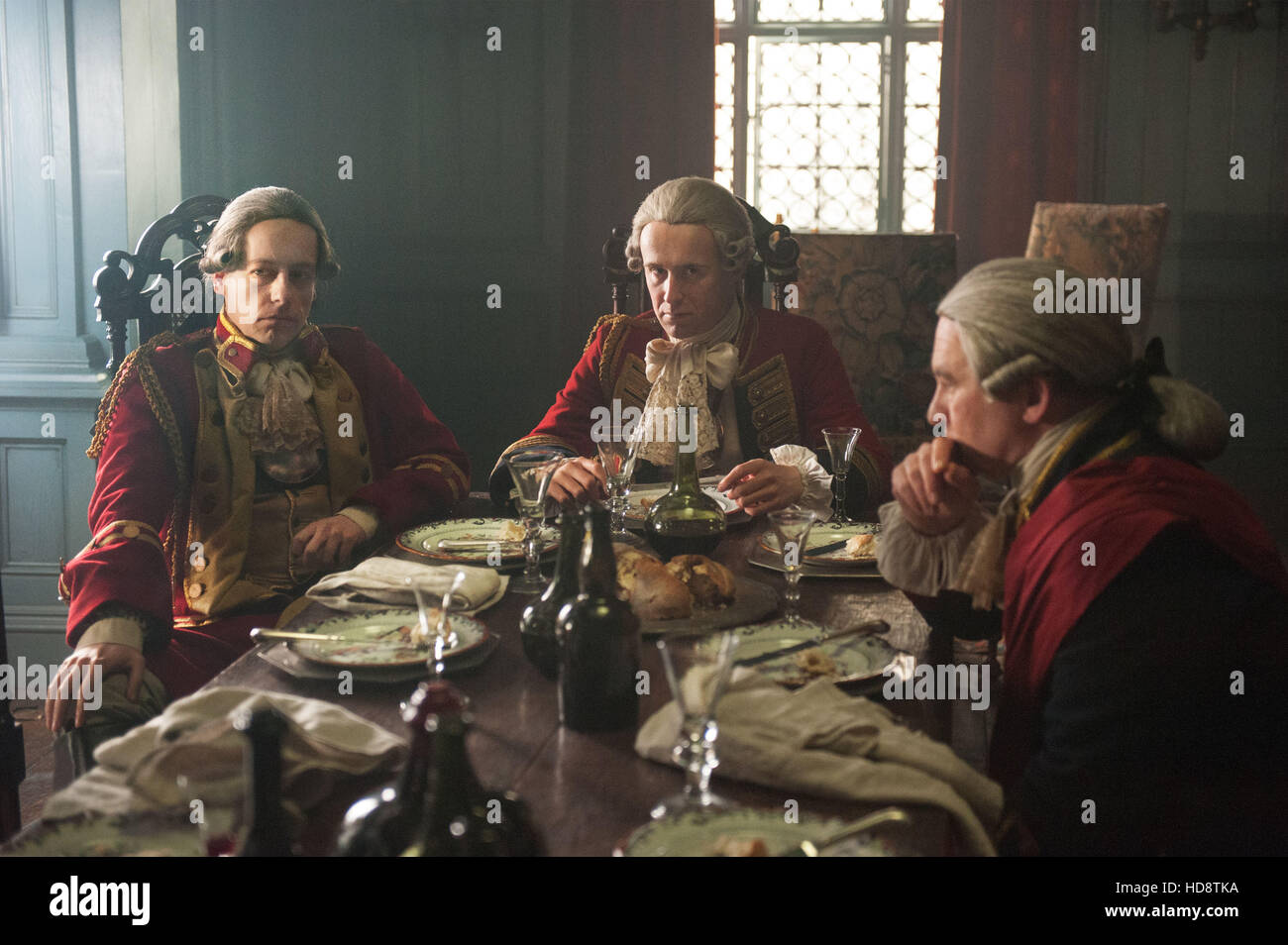 OUTLANDER, John Heffernan (center), 'The Garrison Commander', (Season 1 ...