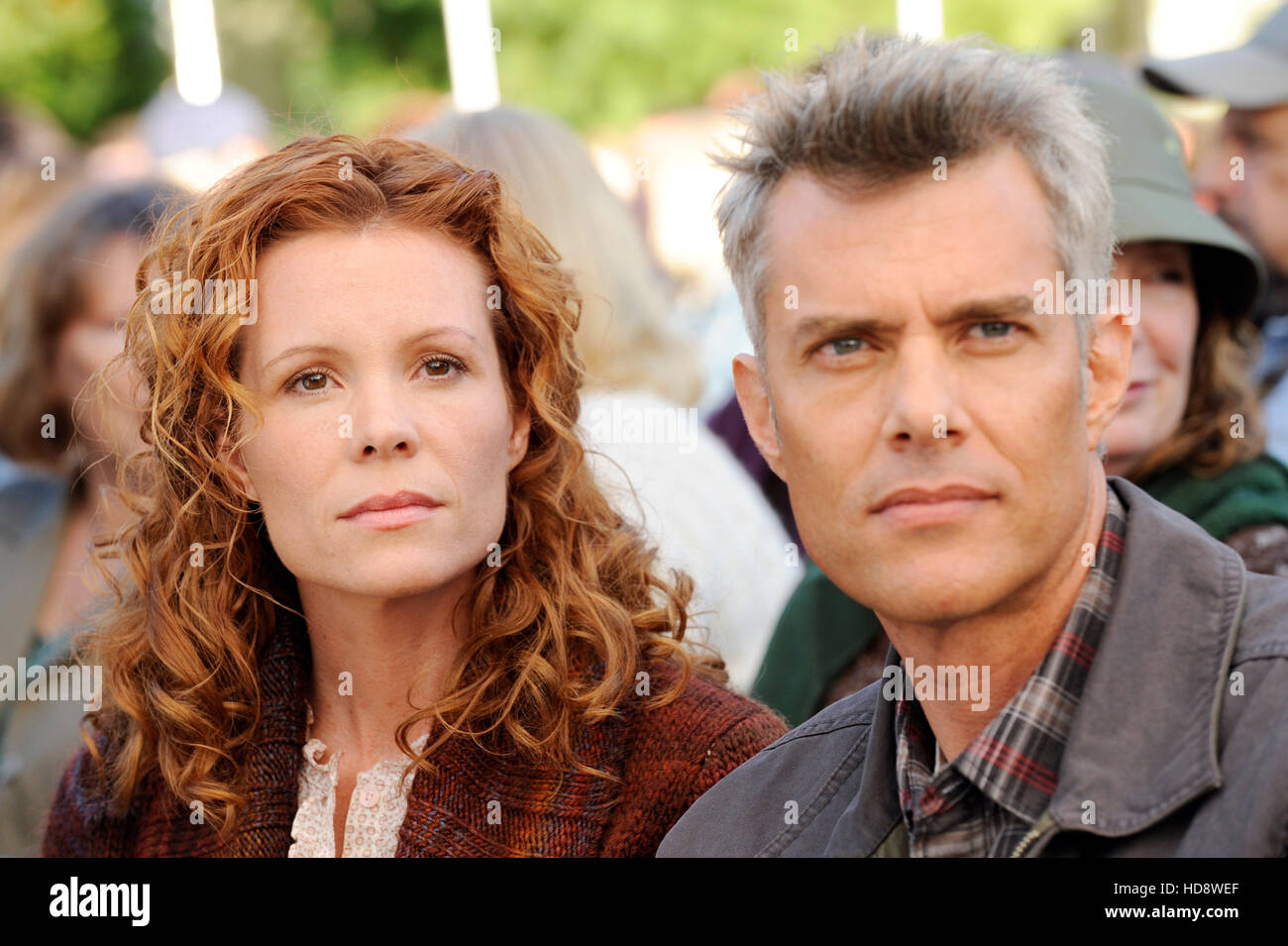 PSYCH, (from left) Robyn Lively, Dana Ashbrook, 'Dual Spires', (Season 5, ep. 512, aired Dec. 1