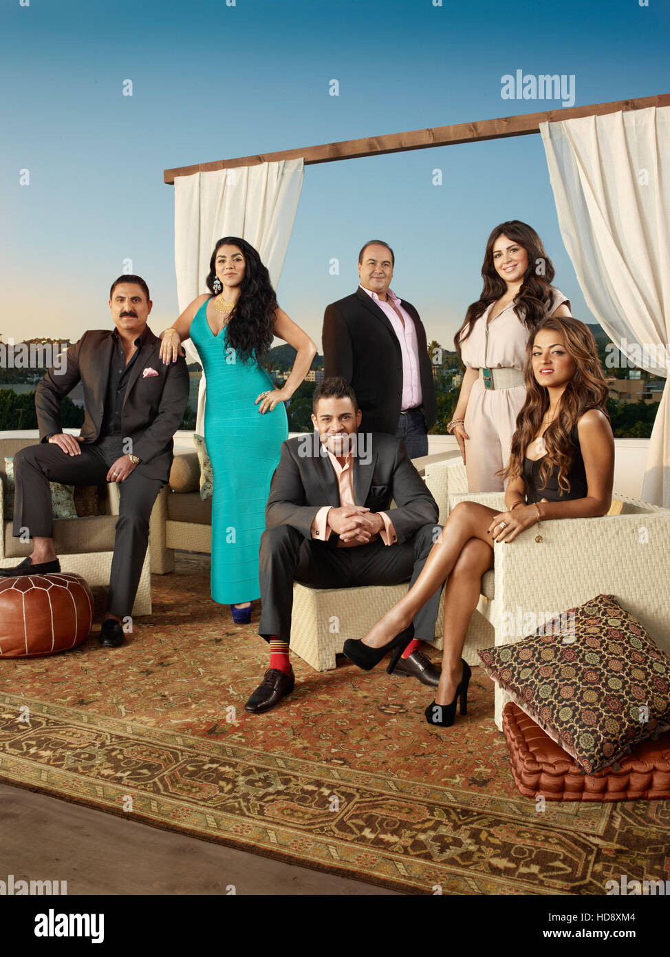 SHAHS OF SUNSET, (from left): Reza Farahan, Asa Soltan Rahmati, Mike ...