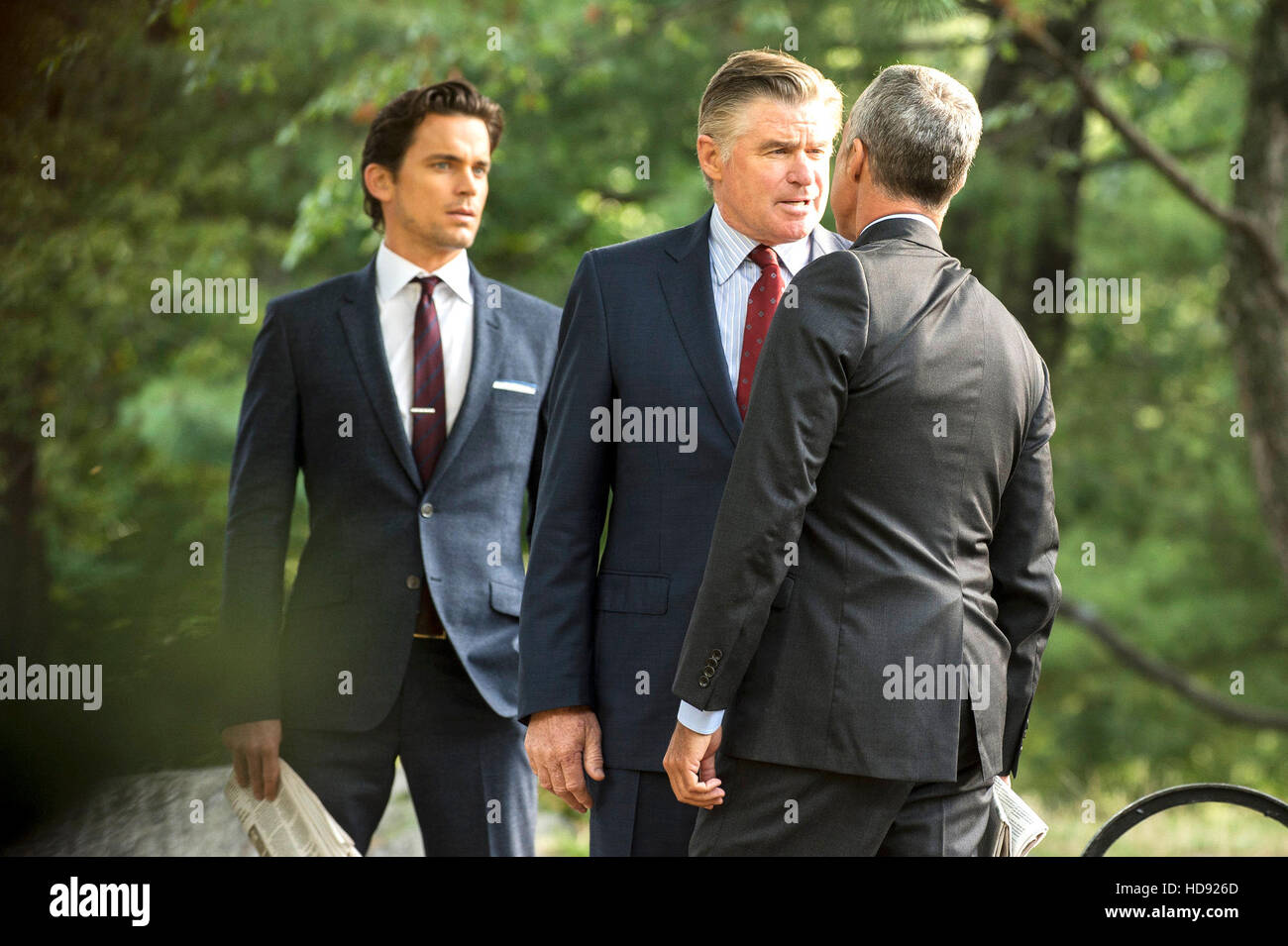 WHITE COLLAR, lr Matthew Bomer, Treat Williams, Titus Welliver in 'In