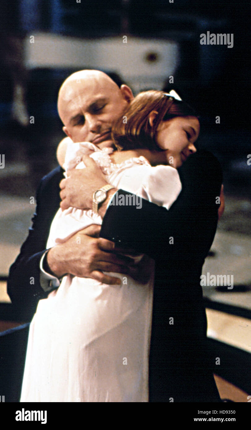 ANNIE, Victor Garber, Alicia Morton, 1999 TV movie Stock Photo Alamy