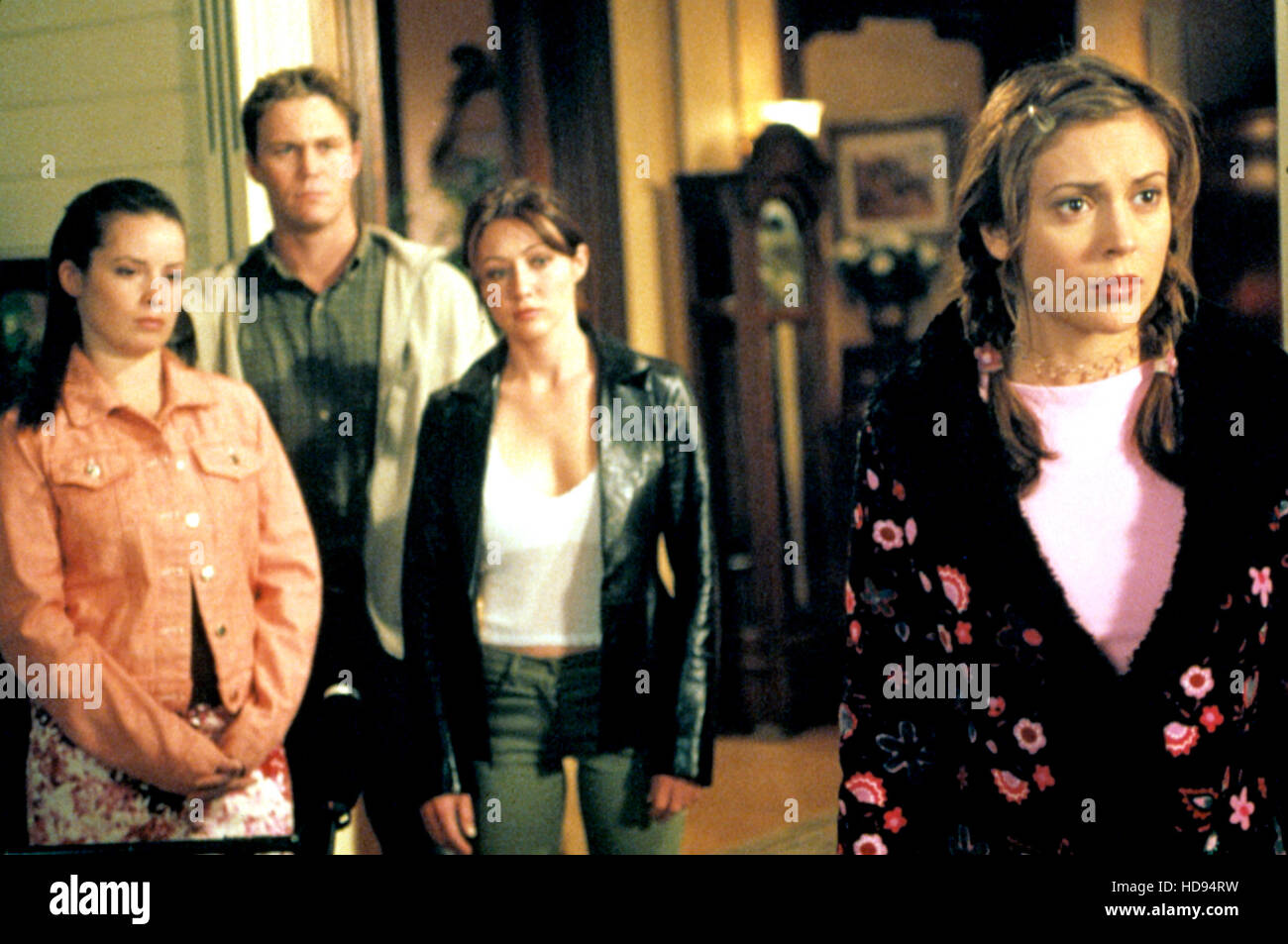 CHARMED, Holly Marie Combs, Brian Krause, Shannen Doherty, Alyssa Milano, episode 'The Demon Who