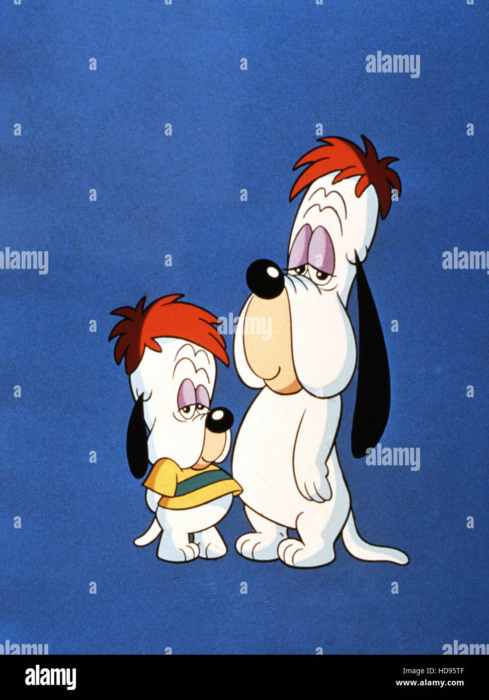 DROOPY: MASTER DETECTIVE, from left: Dripple, Droopy Dog, 1993, © Hanna-Barbera/courtesy Everett Collection Stock Photo