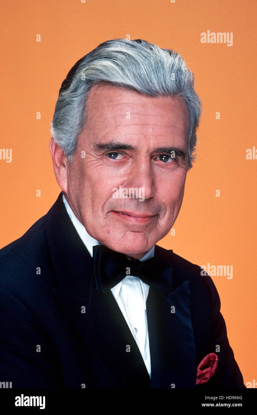 DYNASTY, John Forsythe, series: 1981-1989. © Aaron Spelling Prod ...