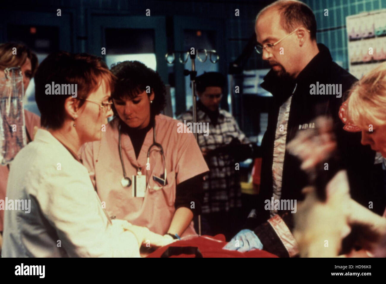 E.R., Laura Innes, Anthony Edwards, (Season 5), 1994-,© NBC / Courtesy ...