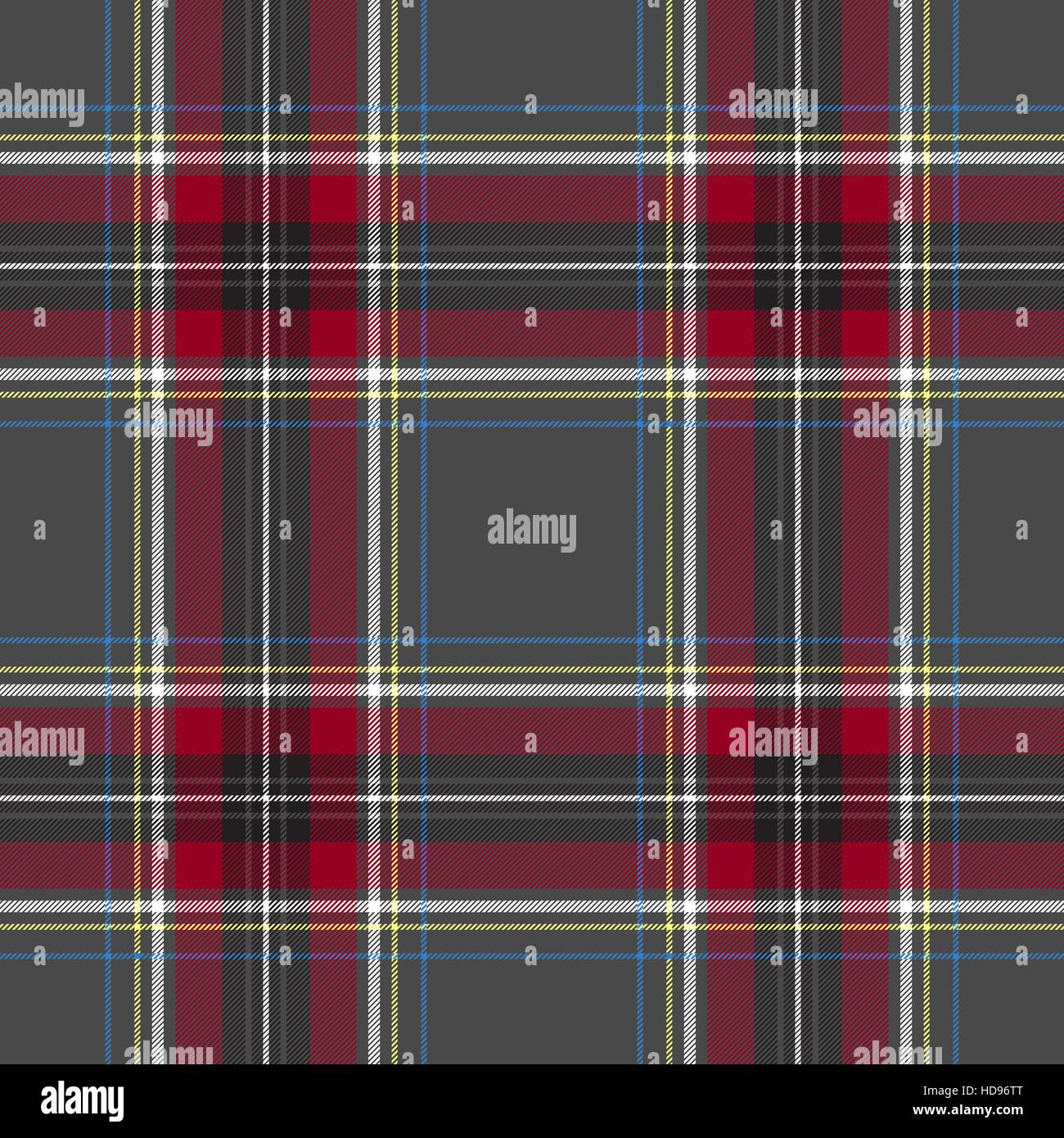 Gray tartan skirt Stock Vector Images - Alamy