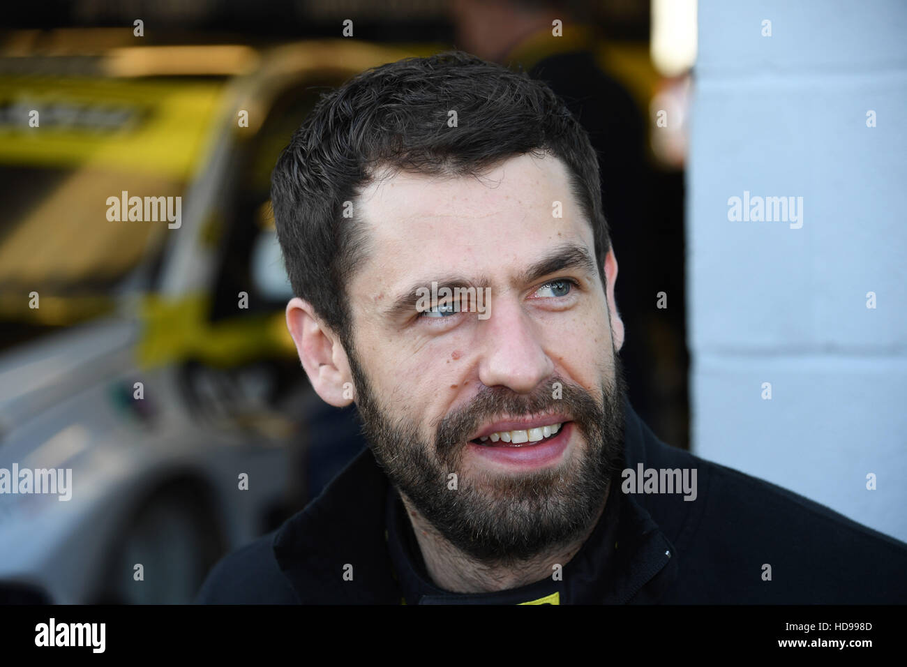 Actor and now professional racing car driver Kelvin Fletcher made