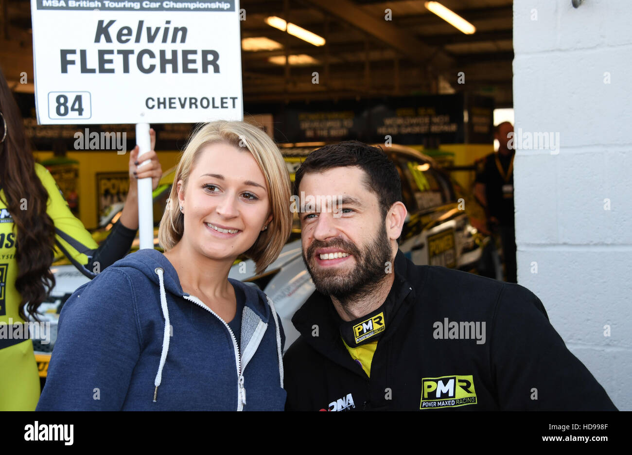 Actor and now professional racing car driver Kelvin Fletcher made famous after 20 years in