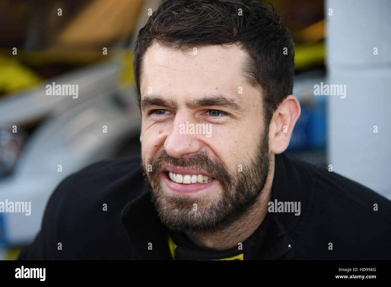 Actor and now professional racing car driver Kelvin Fletcher made