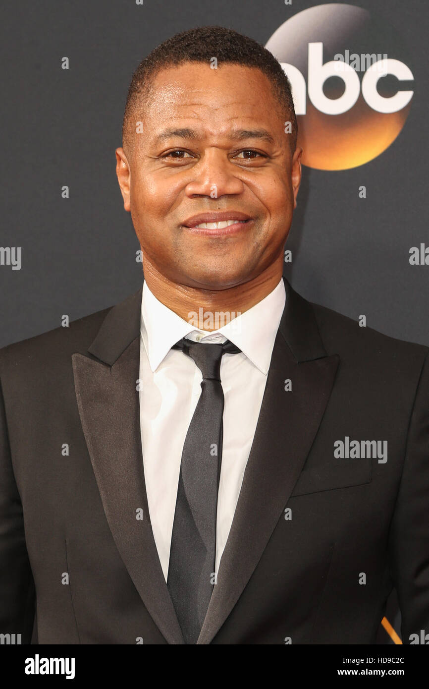 68th Annual Primetime Emmy Awards at the Microsoft Theatre  Featuring: Cuba Gooding Jr. Where: Los Angeles, California, United States When: 18 Sep 2016 Stock Photo