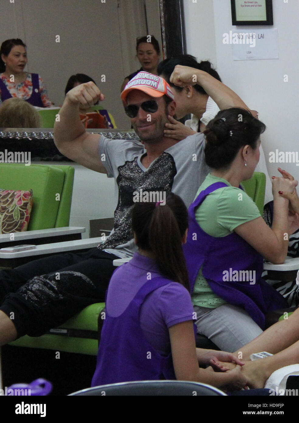 Bastian Yotta Visits The Spa With His Girlfriend To Get Their Nails 