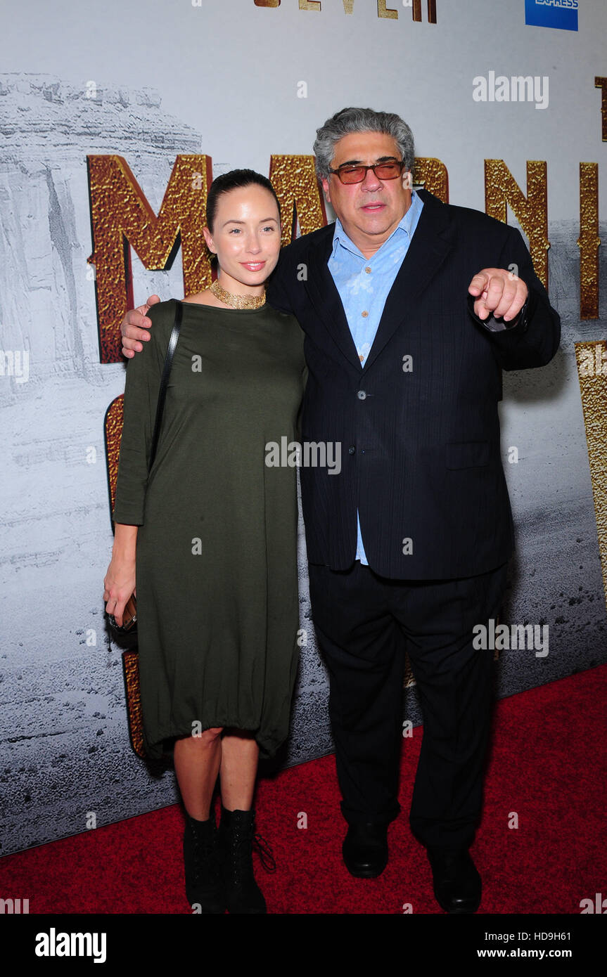 Vincent Pastore attending the New York premiere of 'The Magnificent ...