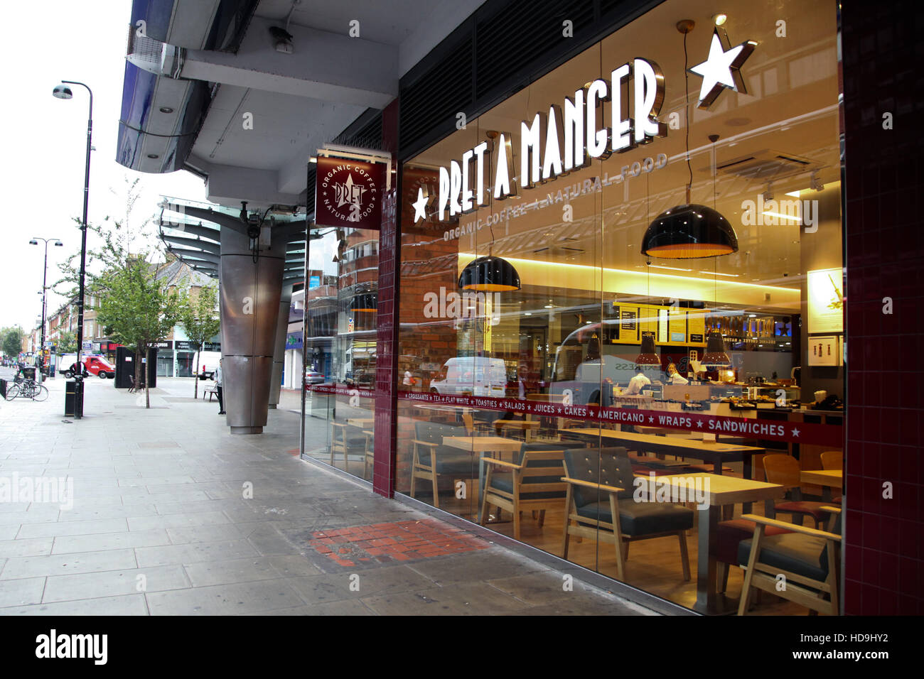 A new branch of Pret a Manger opens in Wood Green Shopping Centre in