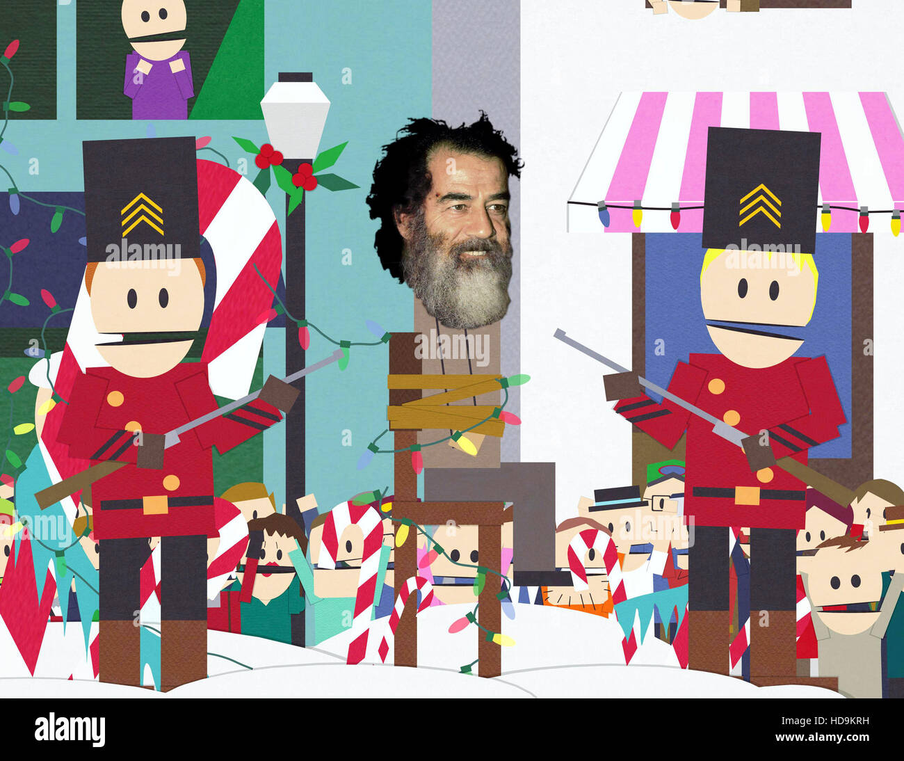 SOUTH PARK, Saddam Hussein, 'Christmas In Canada', (Season 7, epis. #715,  aired 12/17/2003), 1997-, © Comedy Central Stock Photo - Alamy