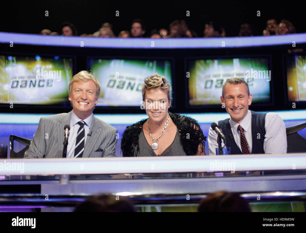 SO YOU THINK YOU CAN DANCE, (from left) judges Nigel Lythgoe, Mia