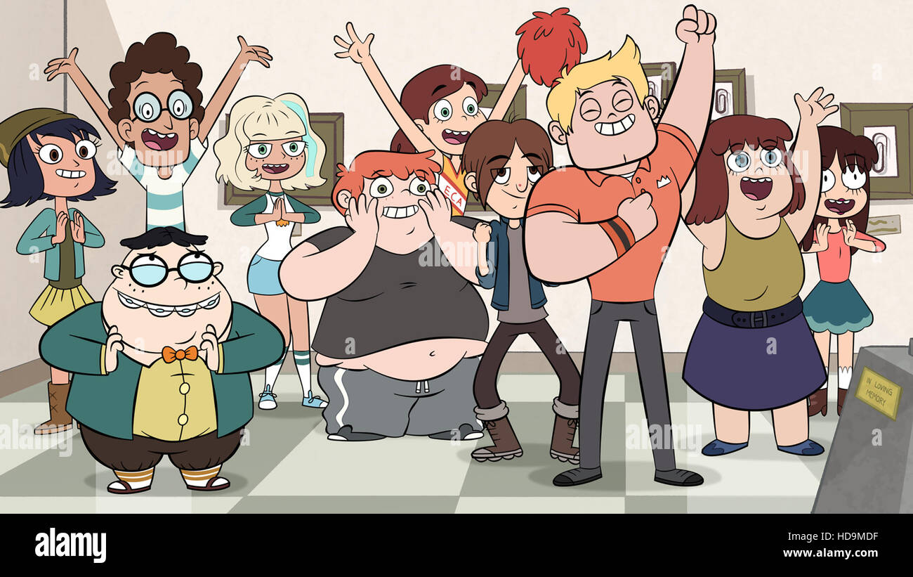 STAR VS. THE FORCES OF EVIL, back l-r: Janna, Alfonso, Jackie Lynn Thomas,  front second from right: Ferguson, back center Stock Photo - Alamy