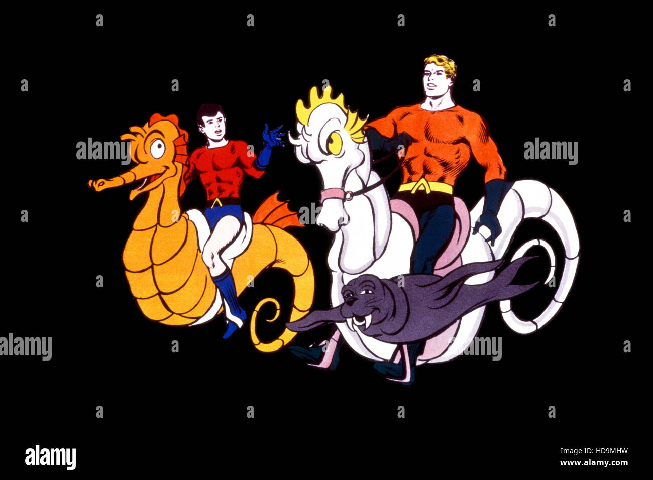 THE SUPERMAN/AQUAMAN HOUR OF ADVENTURE, Aqualad, Aquaman, 1967-68 Stock