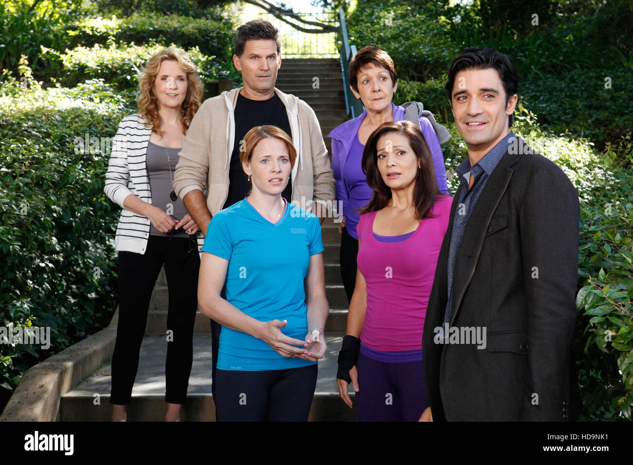 SWITCHED AT BIRTH, lr Lea Thompson, D.W. Moffett, Katie Leclerc