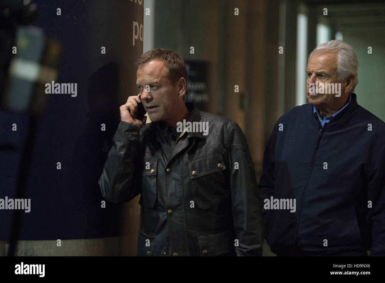 24 LIVE ANOTHER DAY, lr Kiefer Sutherland, William Devane in '700 p