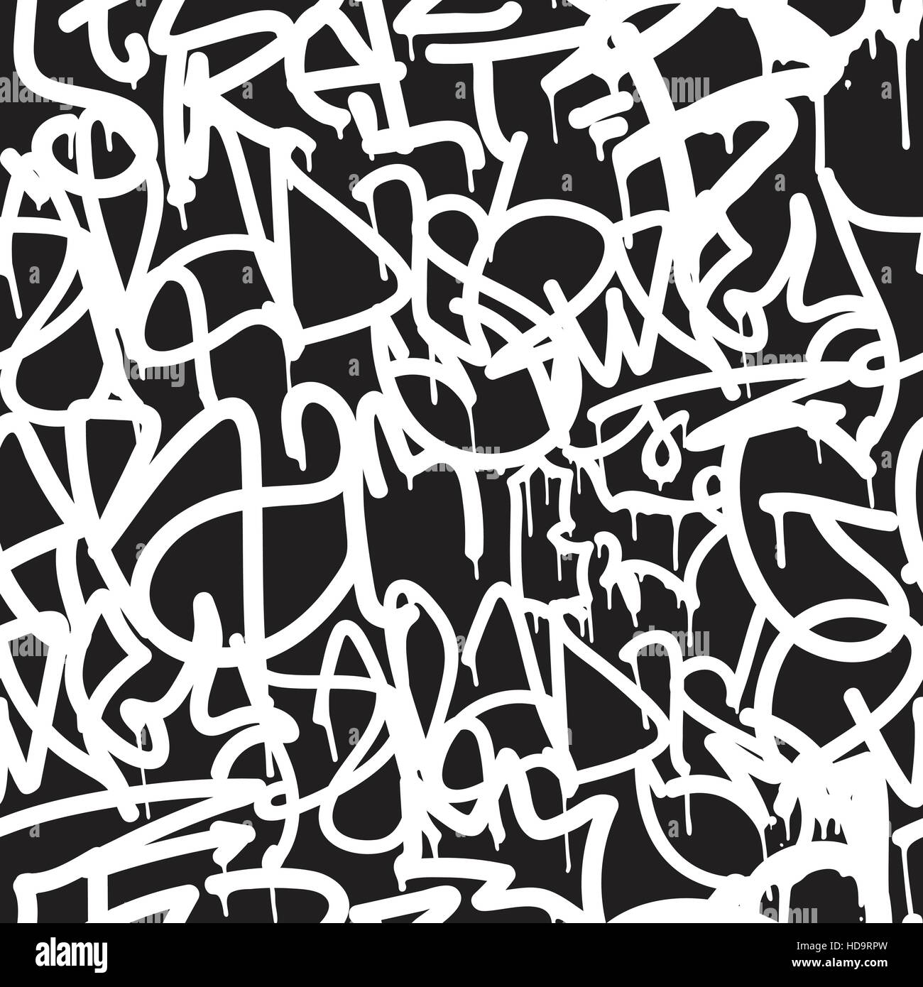 Graffiti background seamless pattern Stock Vector Image & Art - Alamy