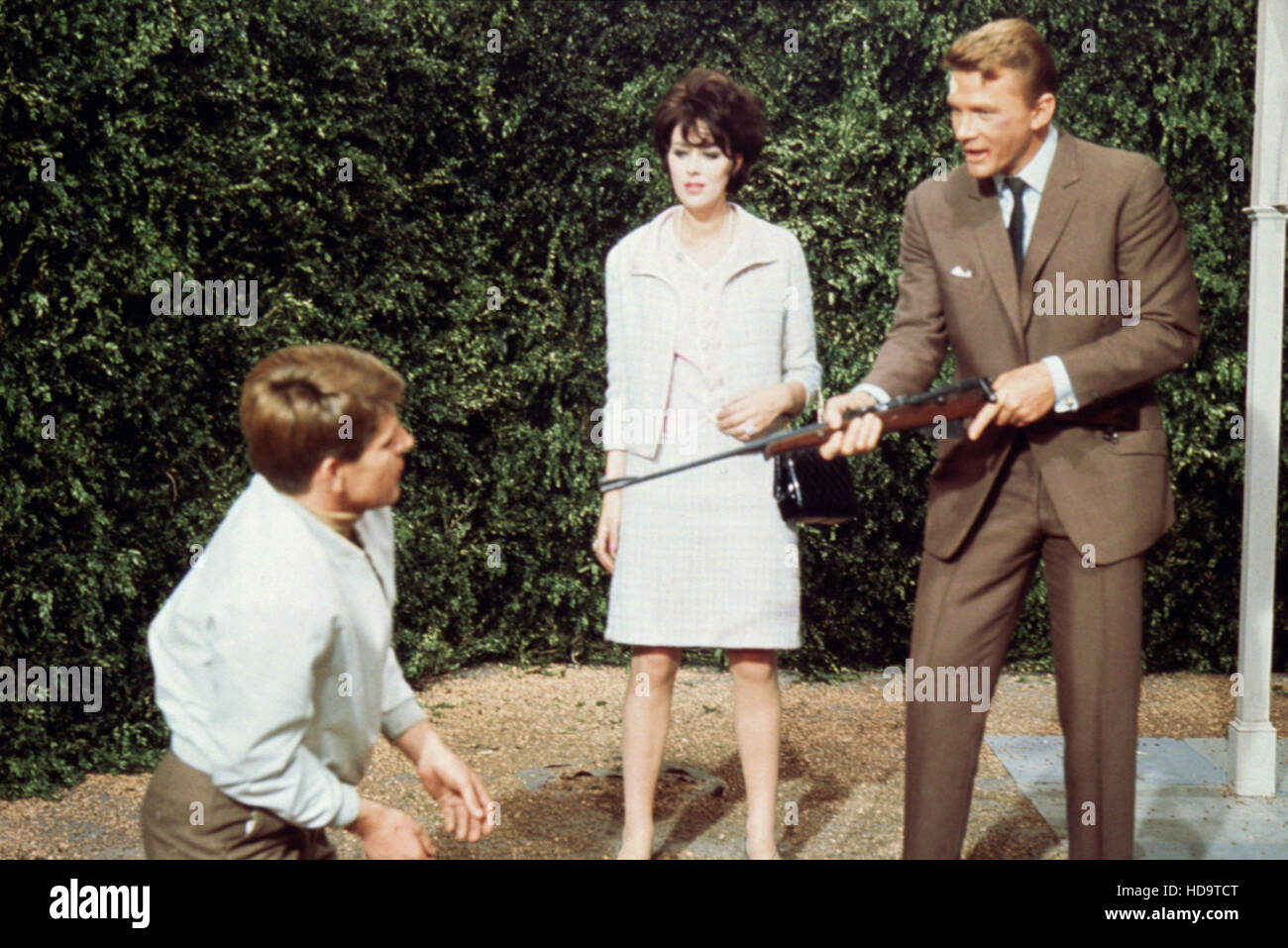 the-baron-sue-lloyd-center-steve-forrest-right-1966-stock-photo