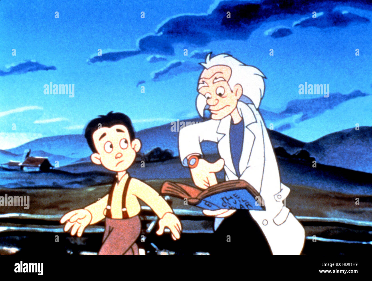 BACK TO THE FUTURE THE ANIMATED SERIES, (from left) Jules Brown, Doc