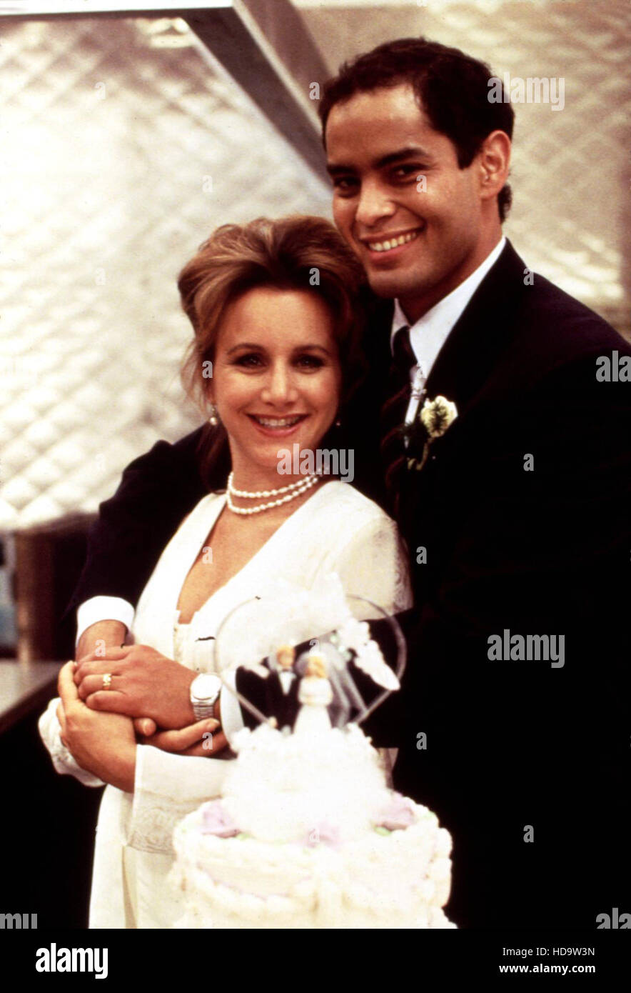 BEVERLY HILLS, 90210, 19902000, Gabrielle Carteris, Mark Damon Espinoza, 1994, at their wedding