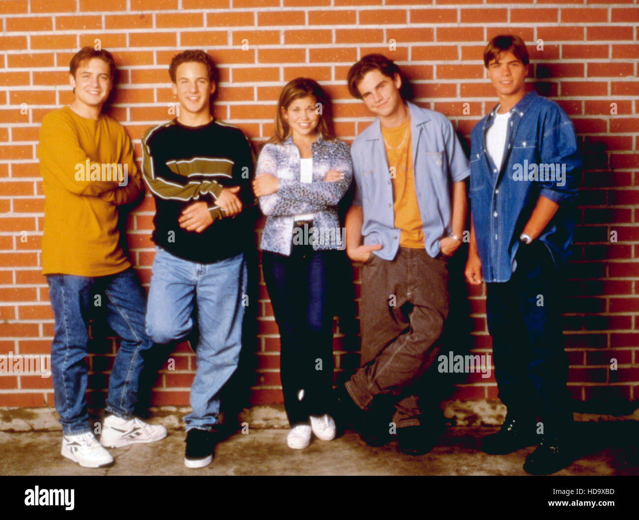 BOY MEETS WORLD, Will Friedle, Ben Savage, Danielle Fishel, Rider