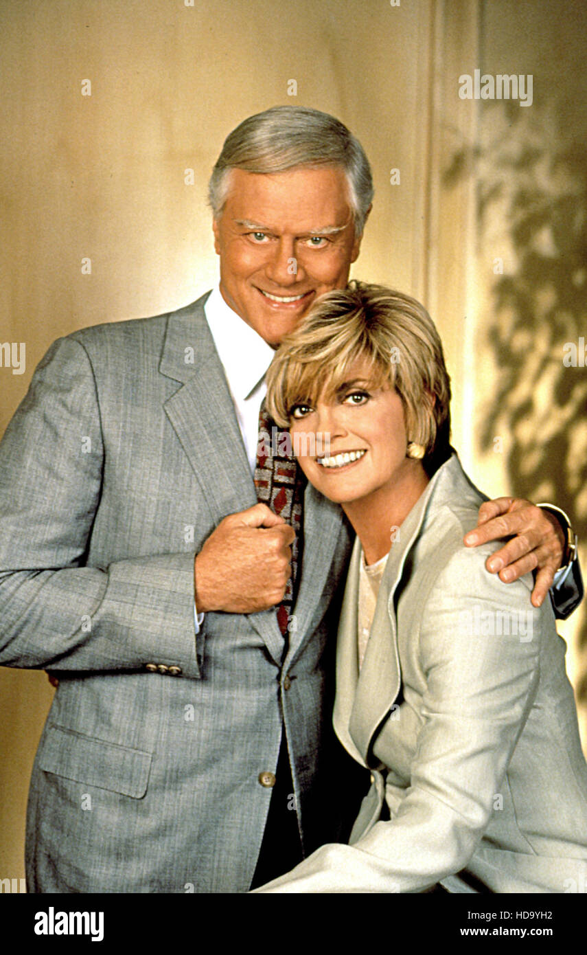 DALLAS J.R. RETURNS, Larry Hagman, Linda Gray, 1996, (c)Warner Bros