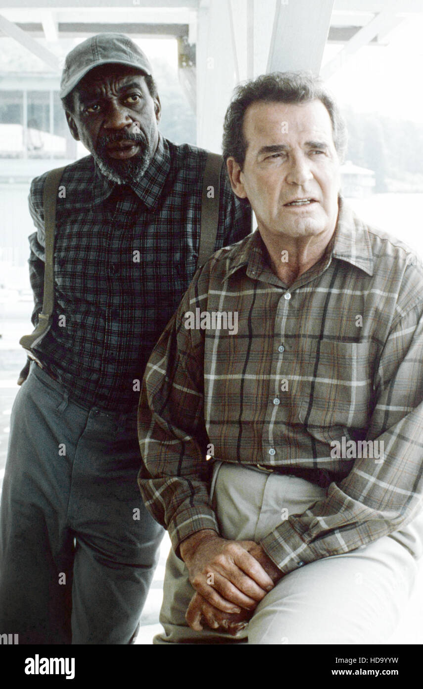 DECORATION DAY, from left Bill Cobbs, James Garner, 1990, © NBC