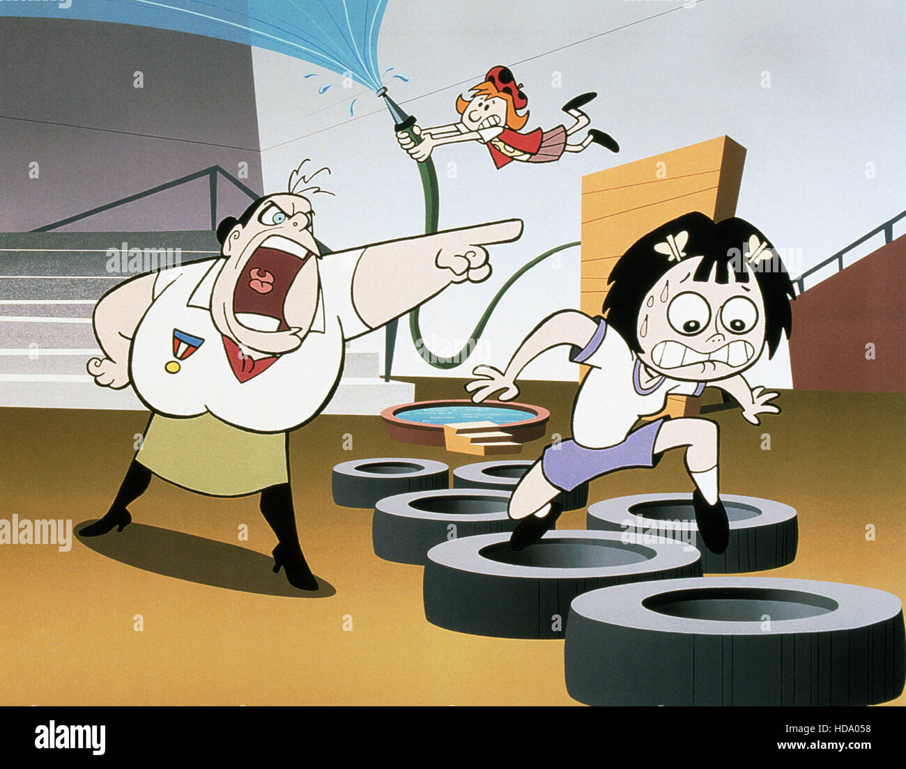 DETENTION, (from left): Miss Eugenia P. Kisskillya, Shelley Kelley, Shareena  Wickett, (1999), 1999-2000. © Warner Bros Stock Photo - Alamy